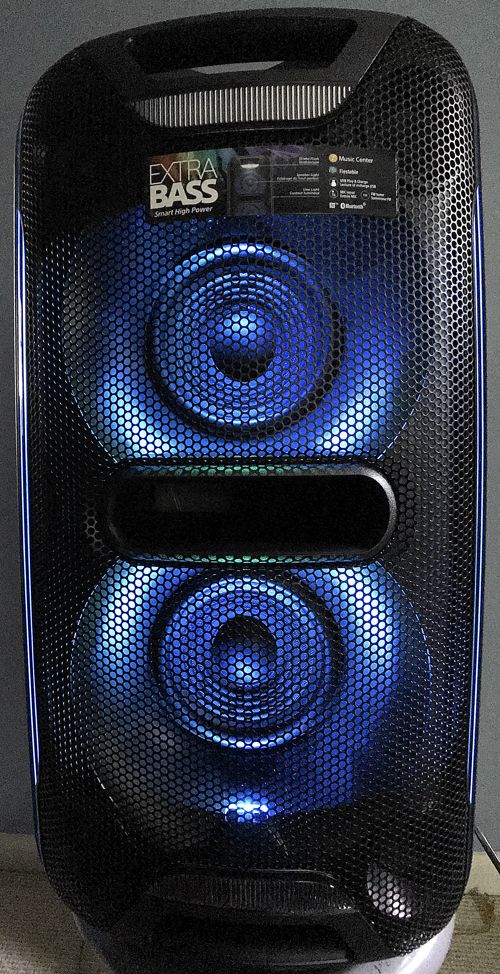 Review: Sony XB72 Bluetooth Home Audio Speaker